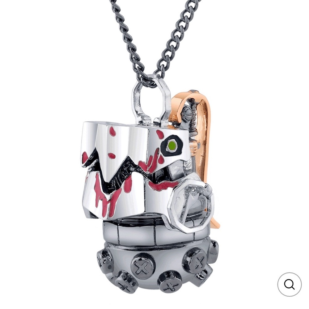 League of Legends X RockLove ARCANE Articulated Jinx Chomper Pendant